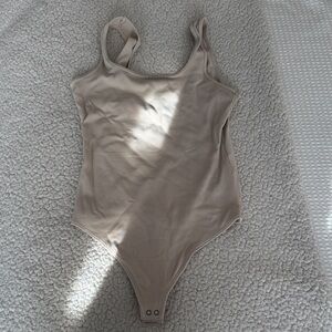 Beige bodysuit